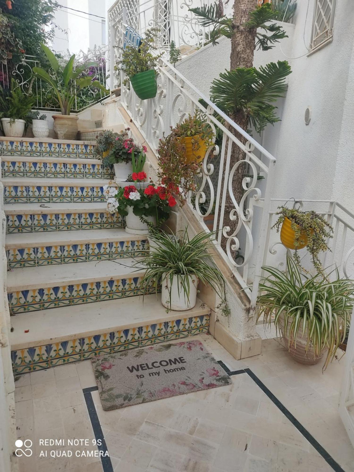 Etage De Villa Avec Jardin, Pres De L'Aireport Et Parking Prive Арьяна Экстерьер фото